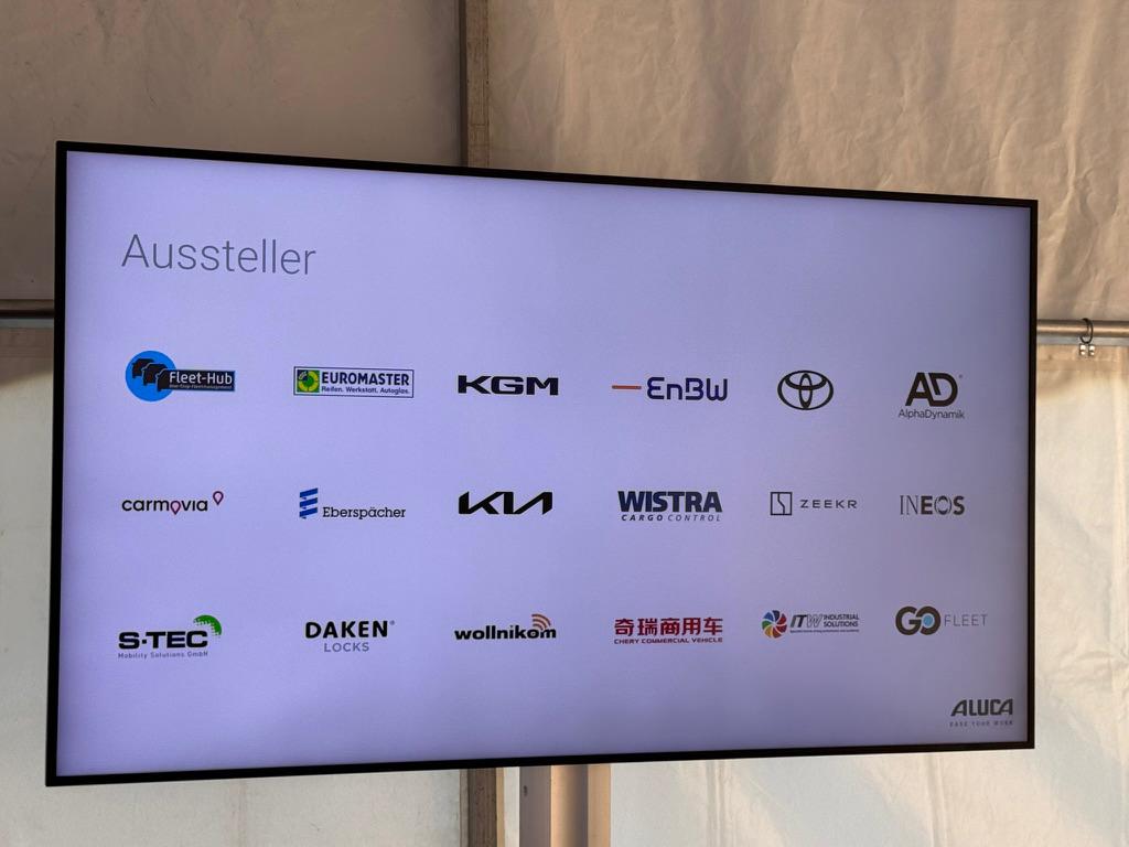 Die Partner und Aussteller des ALUCA Fleet Solutions Day 2026 im Überblick.